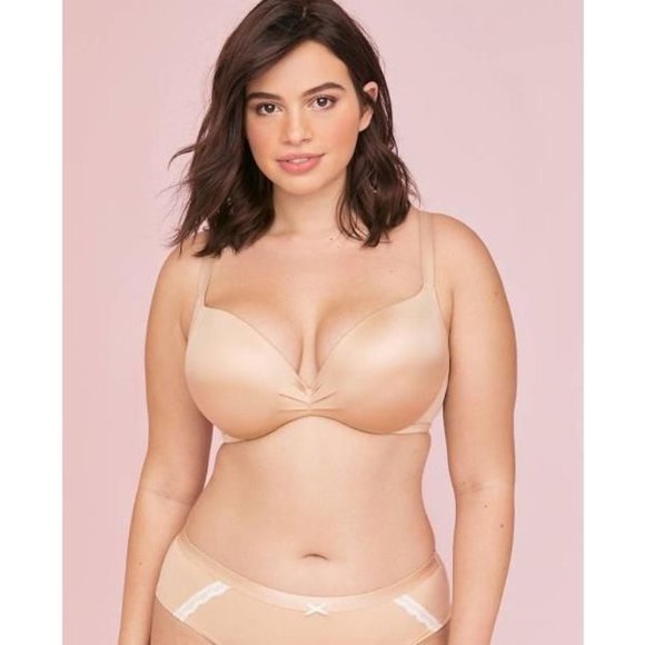 lane bryant max boost plunge bra